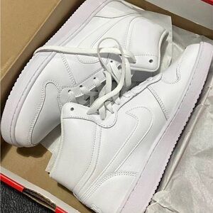 Nike Ebernon Mid White Sneakers